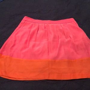 J crew pink skirt